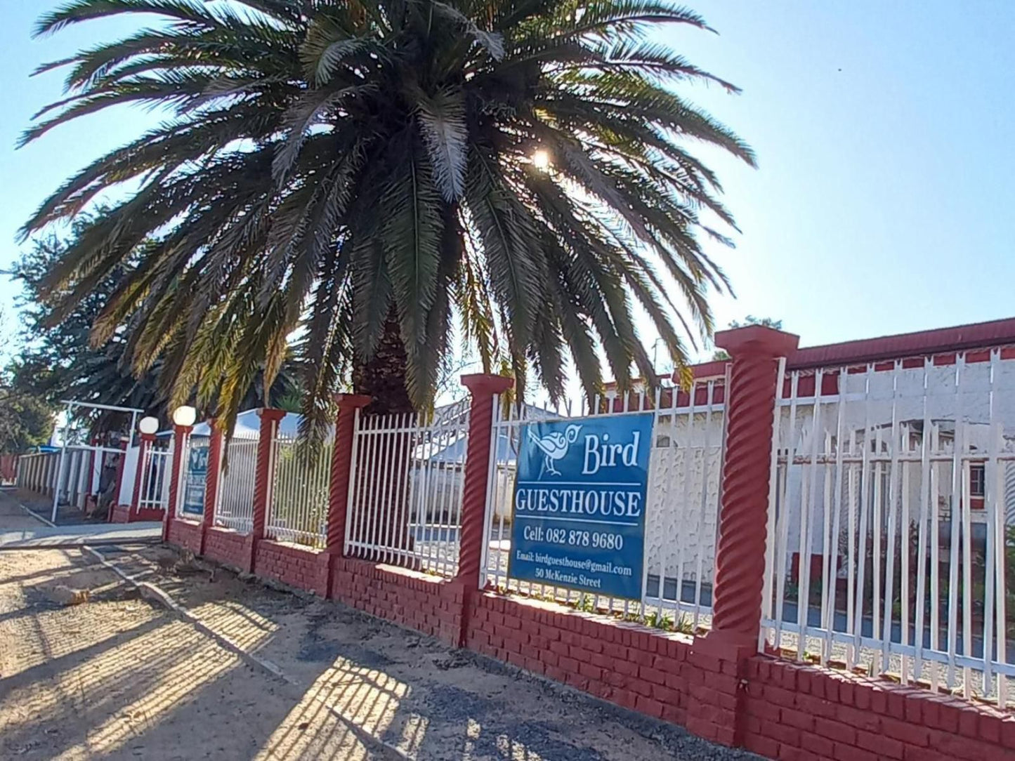 Bird Guesthouse Vryburg North West Province South Africa House, Building, Architecture, Palm Tree, Plant, Nature, Wood, Sign