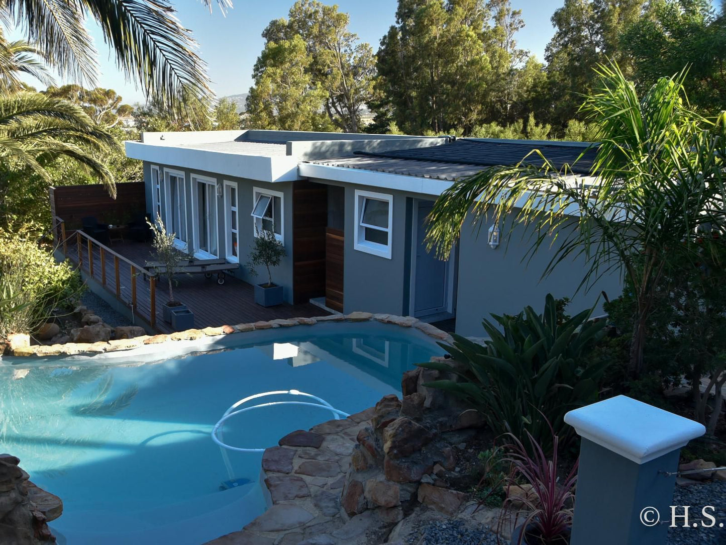 Bloemenzee Boutique B&B, House, Building, Architecture, Palm Tree, Plant, Nature, Wood, Swimming Pool