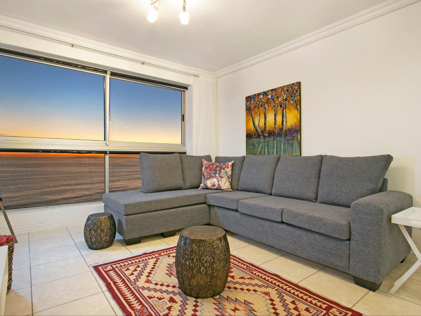 Blouberg Heights 1406 By Hostagents Bloubergstrand Blouberg Western Cape South Africa Living Room