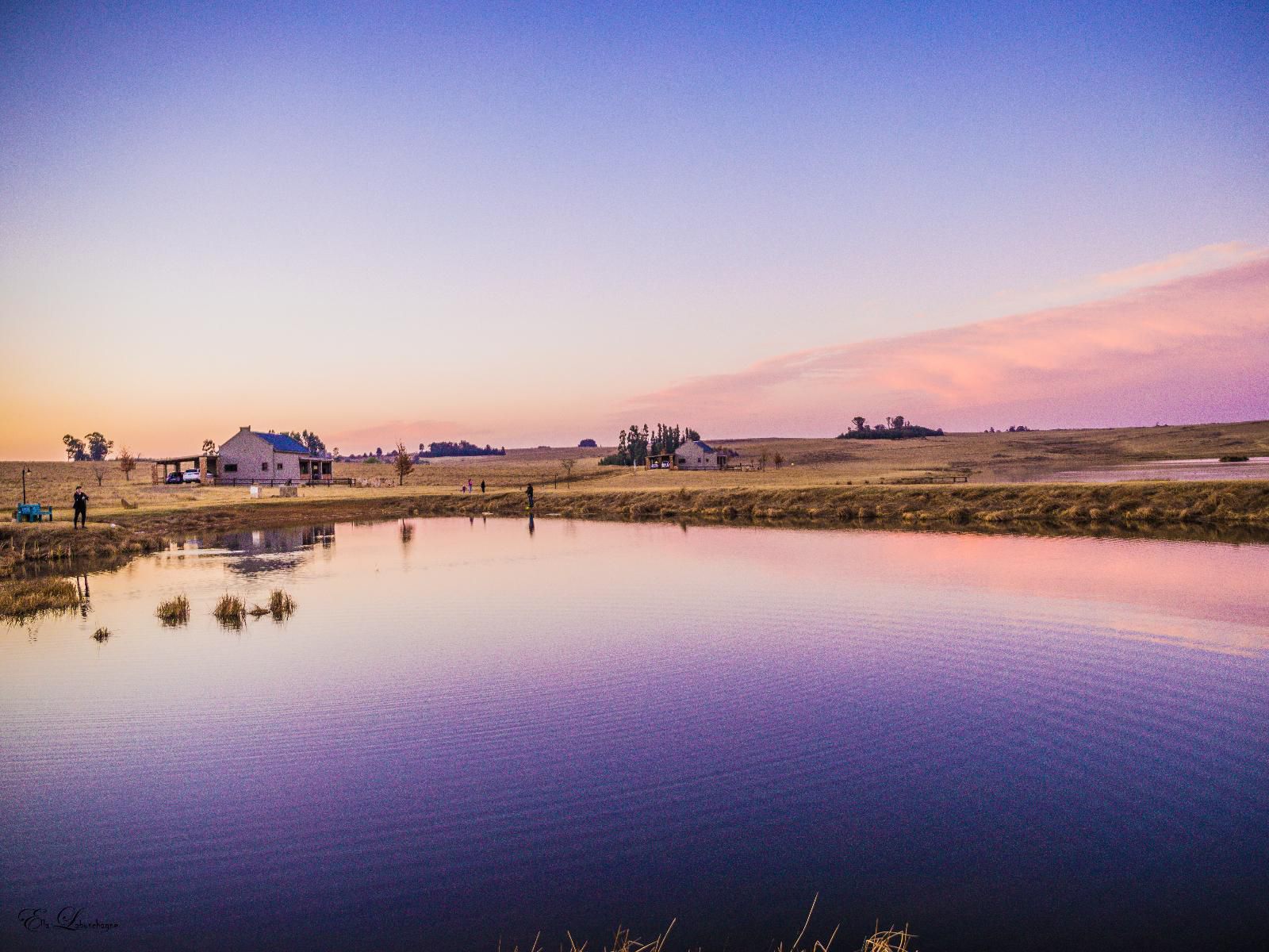 Blue Crane Farm Dullstroom Mpumalanga South Africa Barn, Building, Architecture, Agriculture, Wood, Lowland, Nature