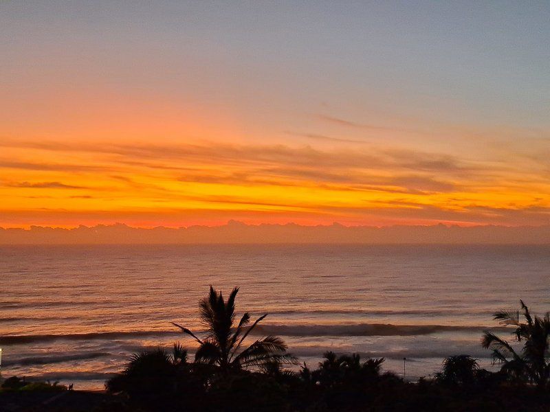 Blue Sky Mining Bandb Warner Beach Kingsburgh Kwazulu Natal South Africa Beach, Nature, Sand, Palm Tree, Plant, Wood, Sky, Ocean, Waters, Sunset