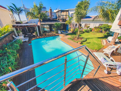 Blue View Bandb Blue Bend East London Eastern Cape South Africa Complementary Colors, House, Building, Architecture, Palm Tree, Plant, Nature, Wood, Garden, Swimming Pool