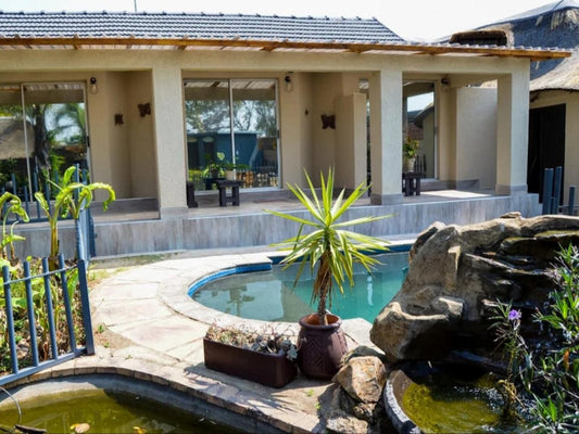 Bosveld In Die Stad Randhart Johannesburg Gauteng South Africa House, Building, Architecture, Palm Tree, Plant, Nature, Wood, Garden, Swimming Pool