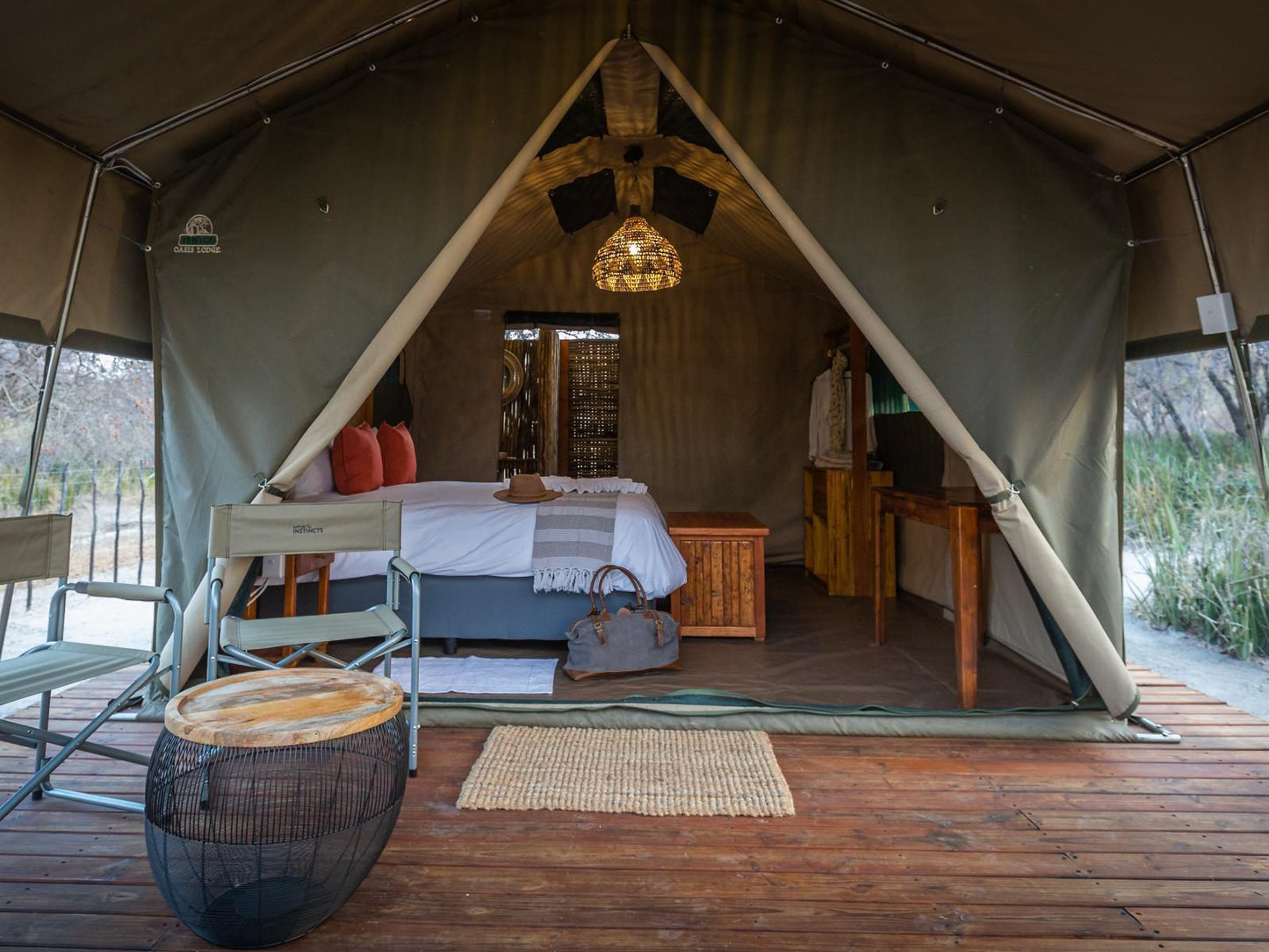 Boteti Tented Safari Lodge Maun North West Botswana Tent, Architecture, Bedroom