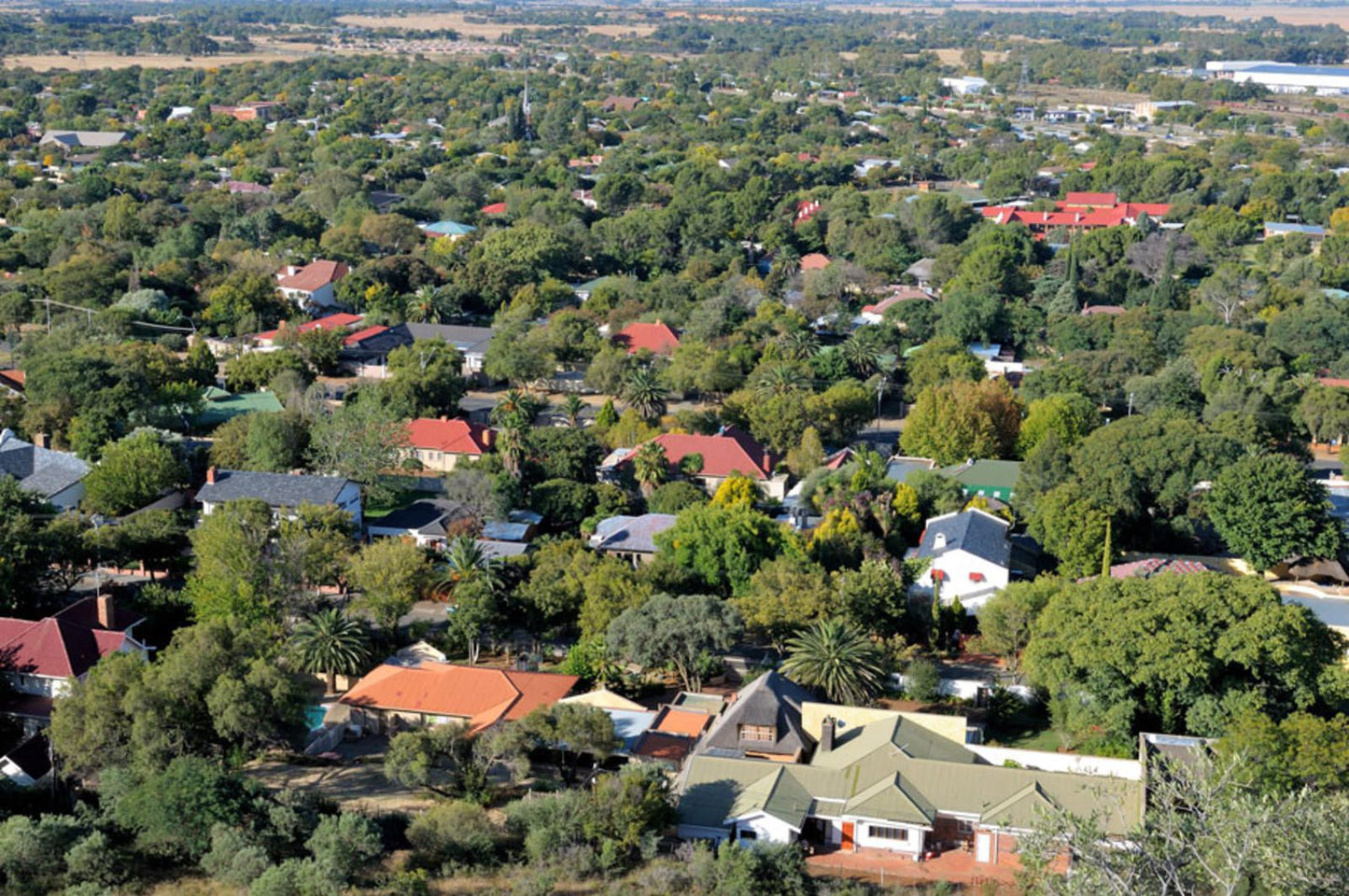 Bountyful Guest House Fichardt Park Bloemfontein Free State South Africa Aerial Photography