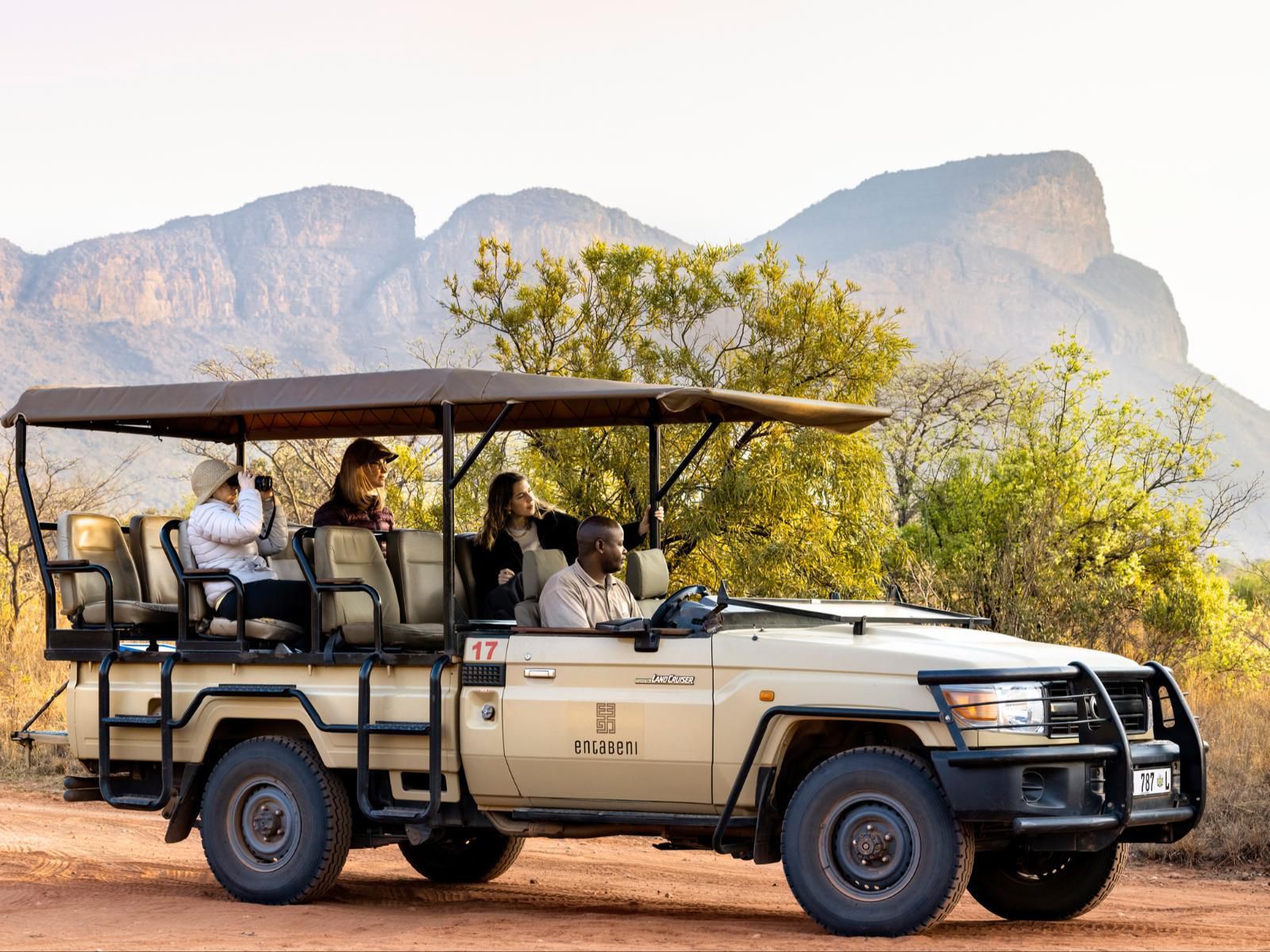 Buffelshuis Safari Camp, Face, Person, Two Faces, Vehicle, Frontal Face, Profile Face