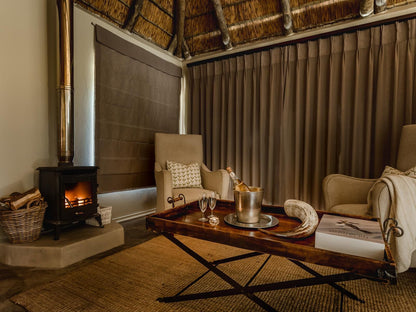 Bukela Game Lodge - Amakhala Game Reserve, Luxury Safari Tent, Living Room