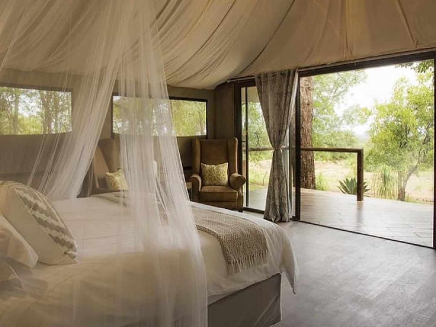 Sanwild Safari Styled Tent Camp Hoedspruit Limpopo Province South Africa Sepia Tones, Bedroom