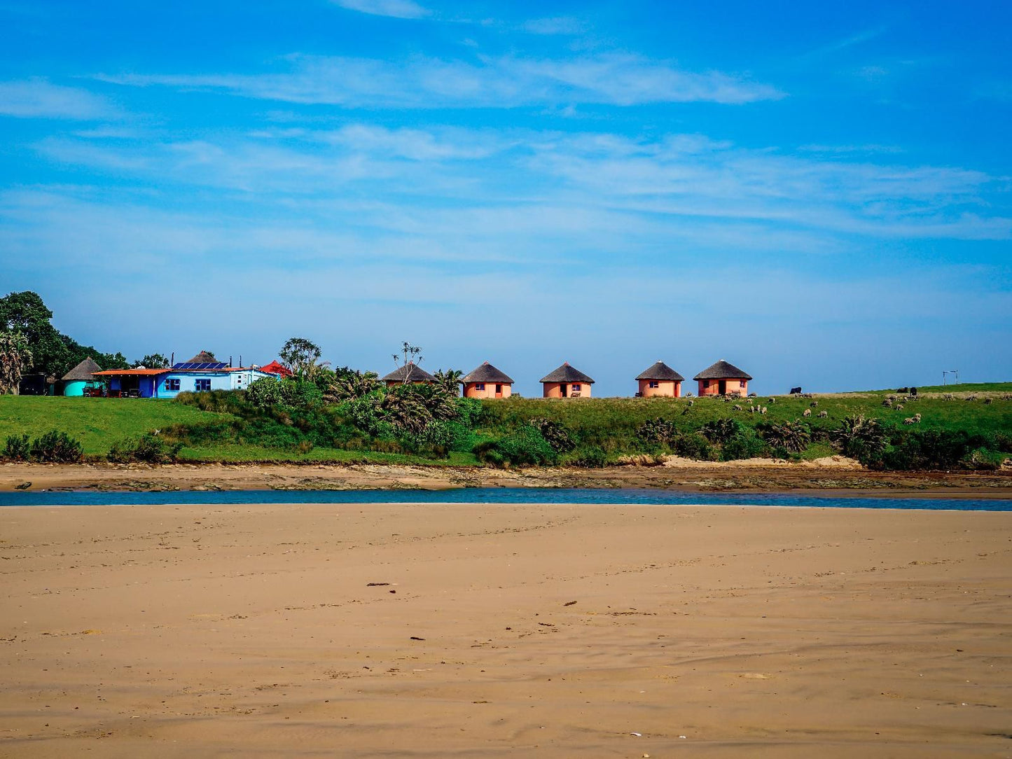 Bulungula Lodge Qora River Mouth Eastern Cape South Africa Complementary Colors, Colorful, Beach, Nature, Sand