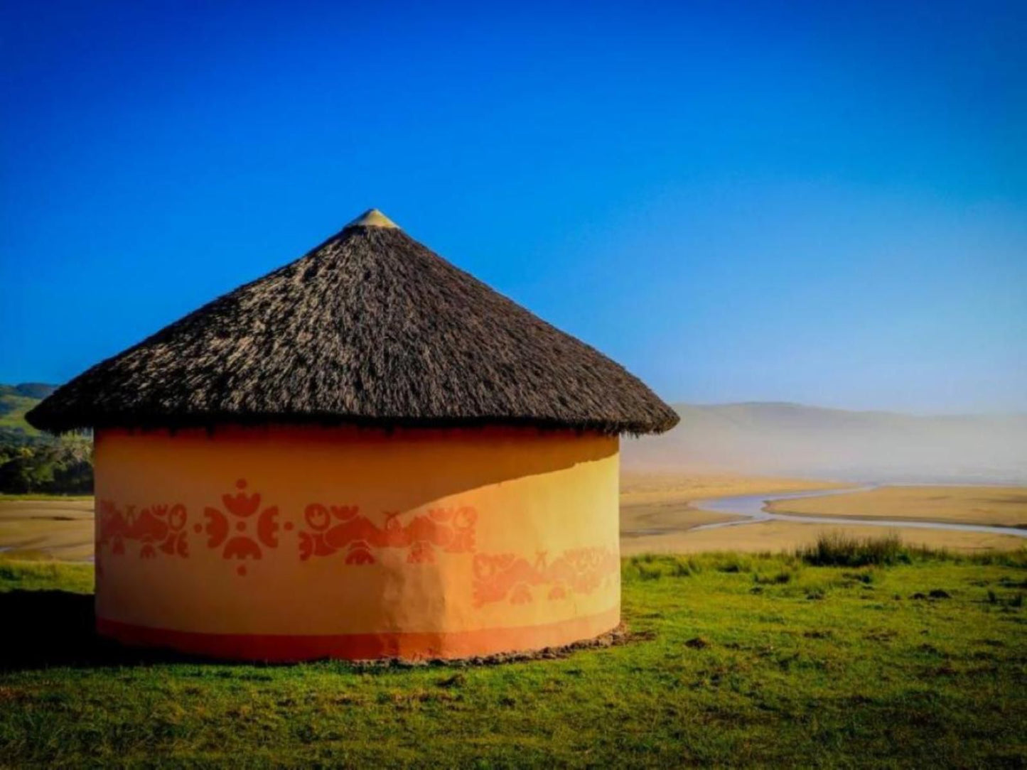 Bulungula Lodge Qora River Mouth Eastern Cape South Africa Complementary Colors, Colorful