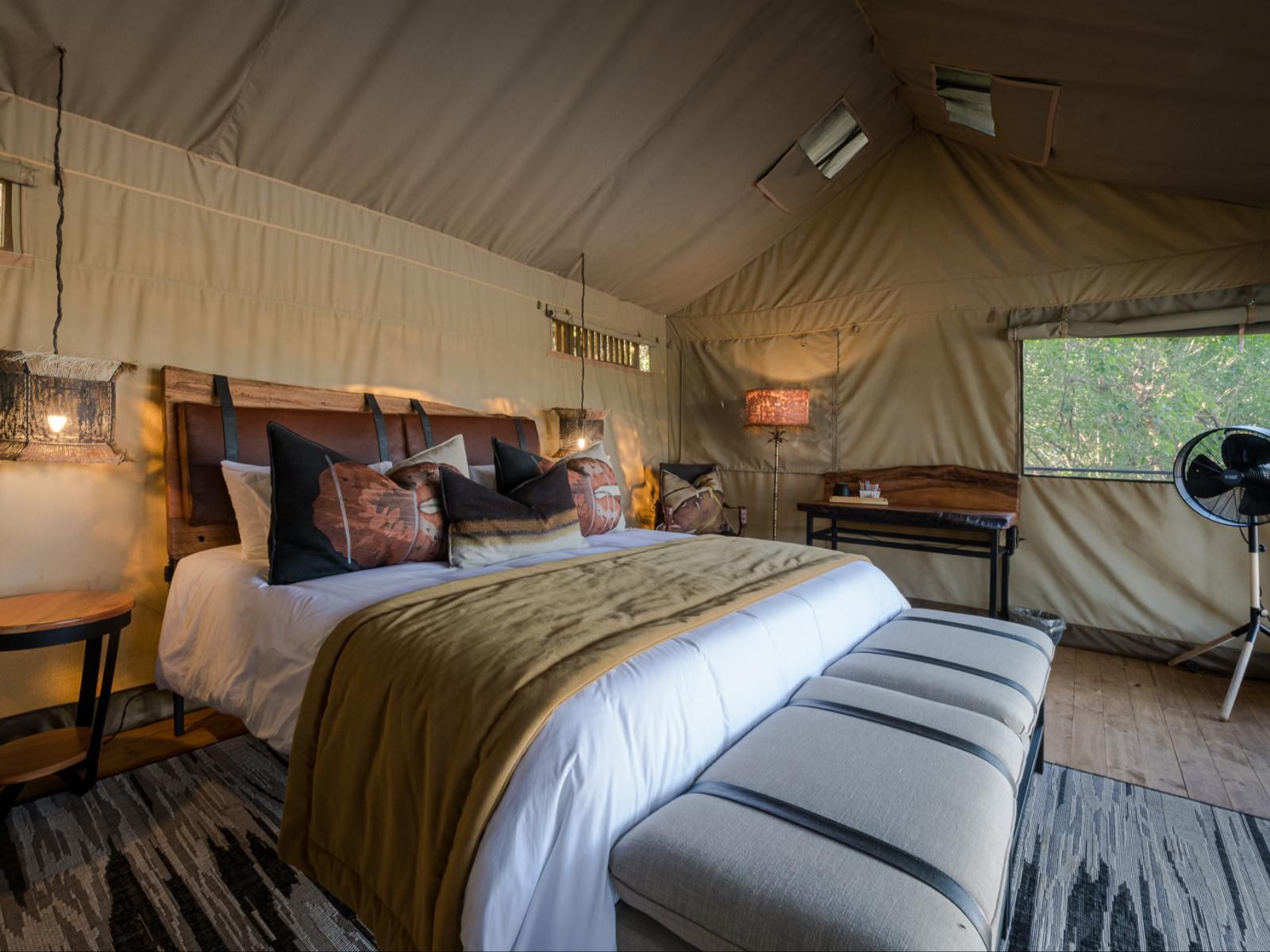 Bundox River Lodge, Luxe Safari Tent 3, Tent, Architecture, Bedroom