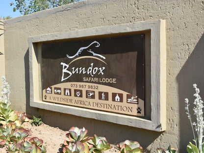 Bundox Safari Lodge Hoedspruit Limpopo Province South Africa Sign