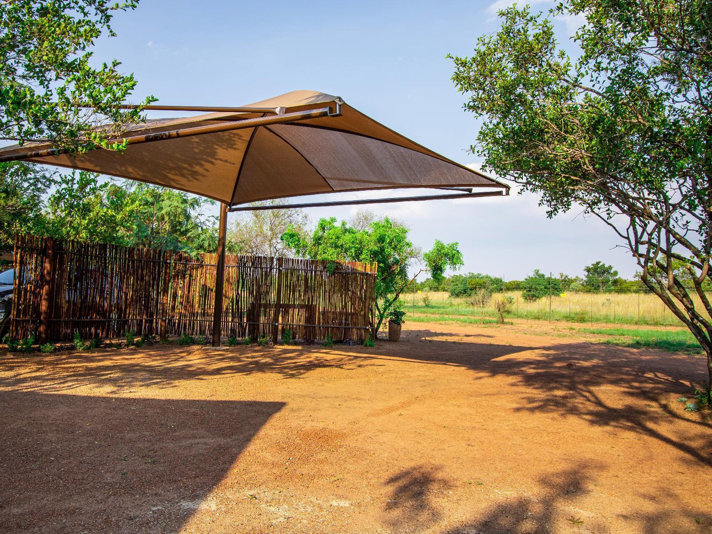 Shaded Campsite @ Bushbabies Lodge