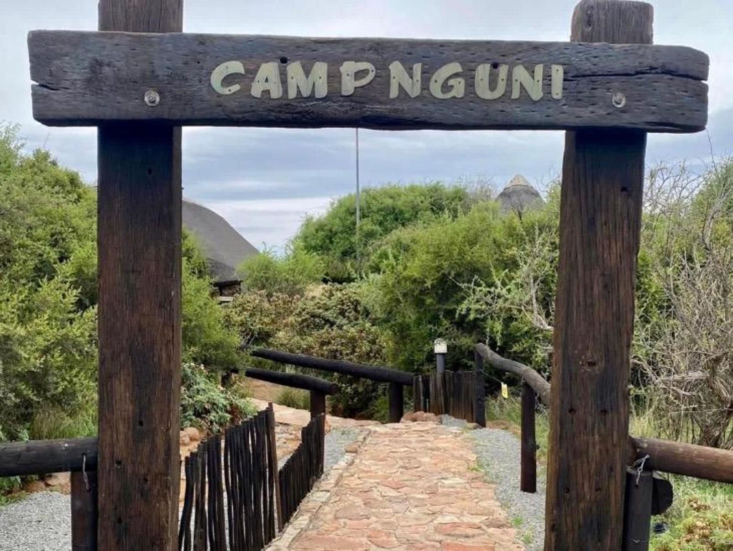 Camp Nguni Victoria West Northern Cape South Africa Sign