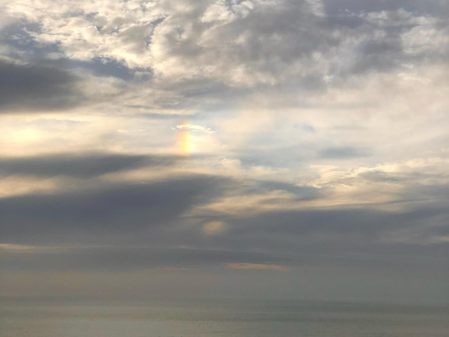 Camps Bay Blue Studios, Rainbow, Nature, Sky, Clouds, Sunset