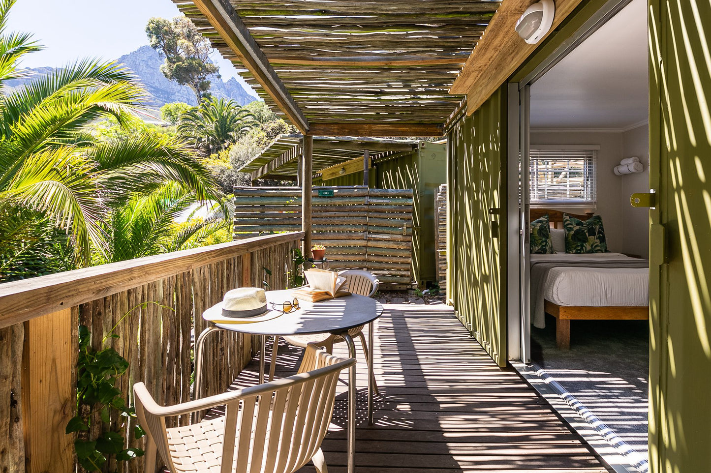 Camps Bay Retreat Camps Bay Cape Town Western Cape South Africa Balcony, Architecture, Palm Tree, Plant, Nature, Wood, Bar