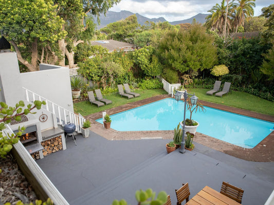 Cape Cottages Bergvliet Cape Town Western Cape South Africa House, Building, Architecture, Palm Tree, Plant, Nature, Wood, Garden, Swimming Pool