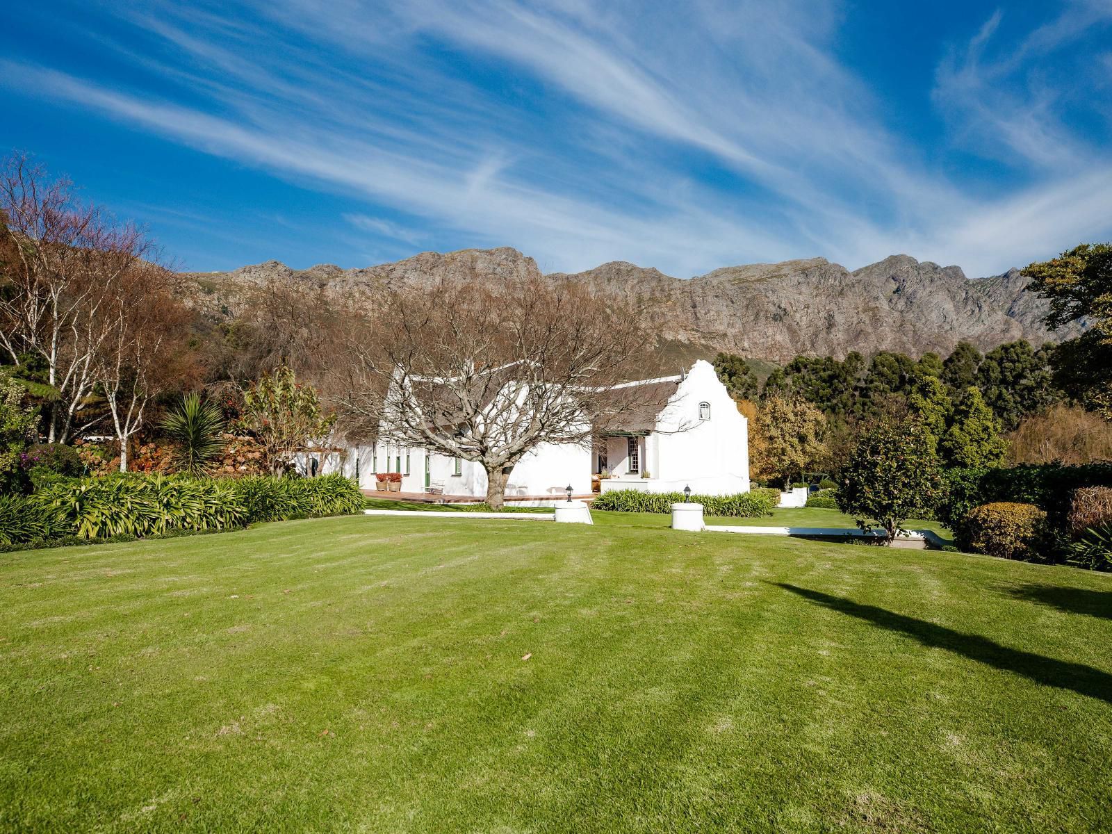 Cape Dutch Keerweder Franschhoek Western Cape South Africa Complementary Colors, House, Building, Architecture