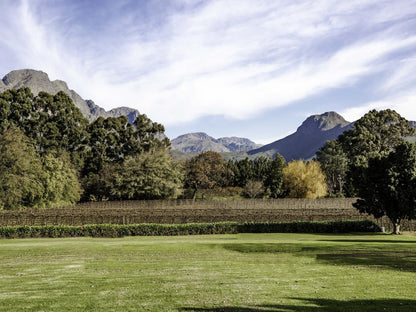 Cape Dutch Keerweder Franschhoek Western Cape South Africa Complementary Colors, Mountain, Nature