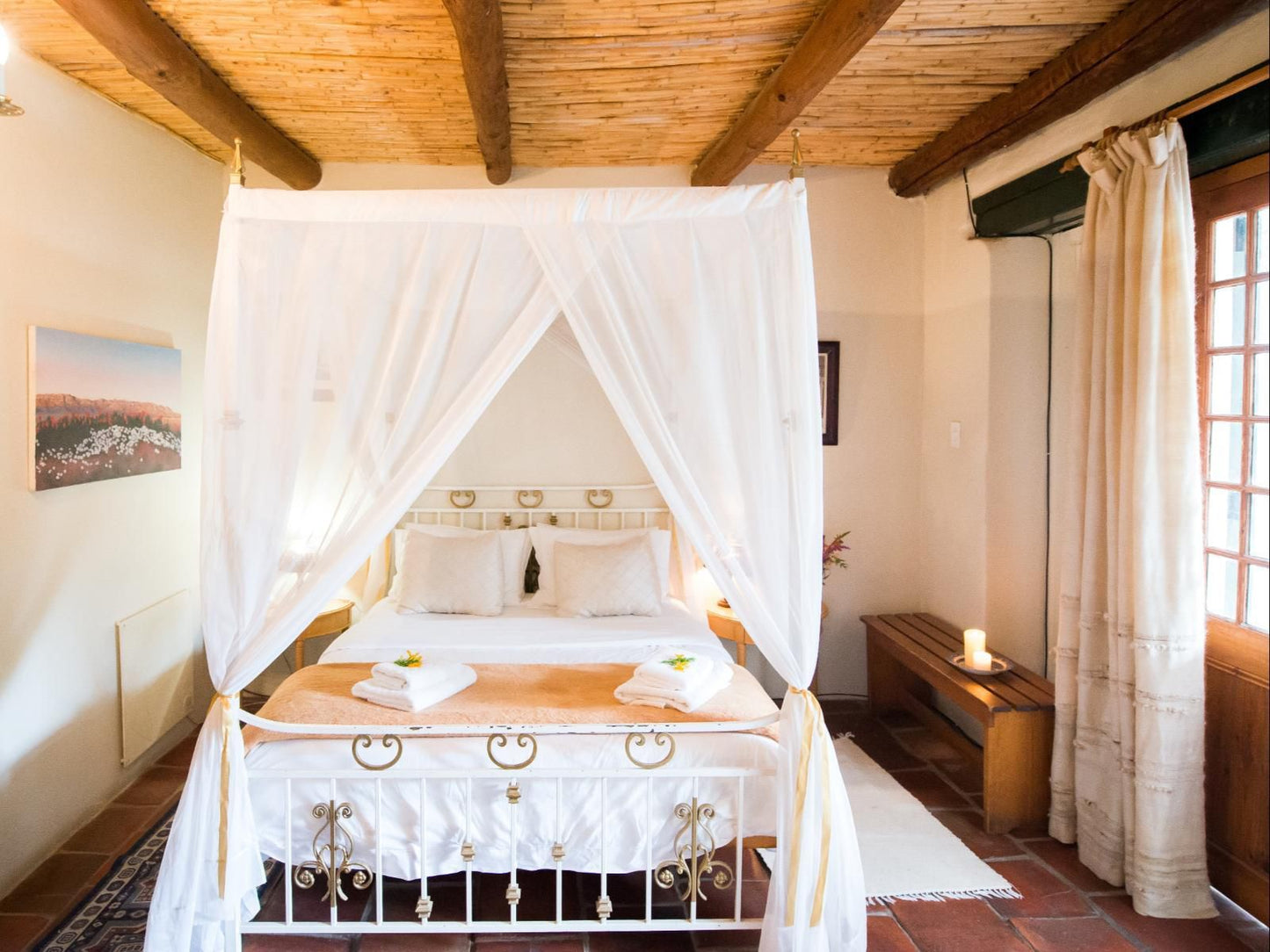 Cape Dutch Quarters - Tulbagh, Kliphuis Cottage on Kleinfontein Farm, Bedroom