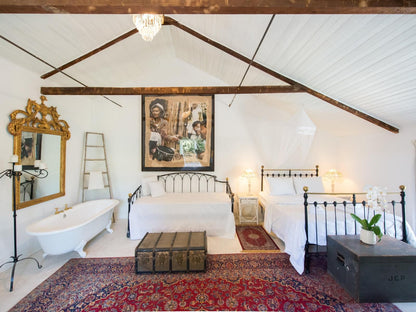 Cape Dutch Quarters - Tulbagh, Victorian: Luxury S/C Family Loft, Bedroom