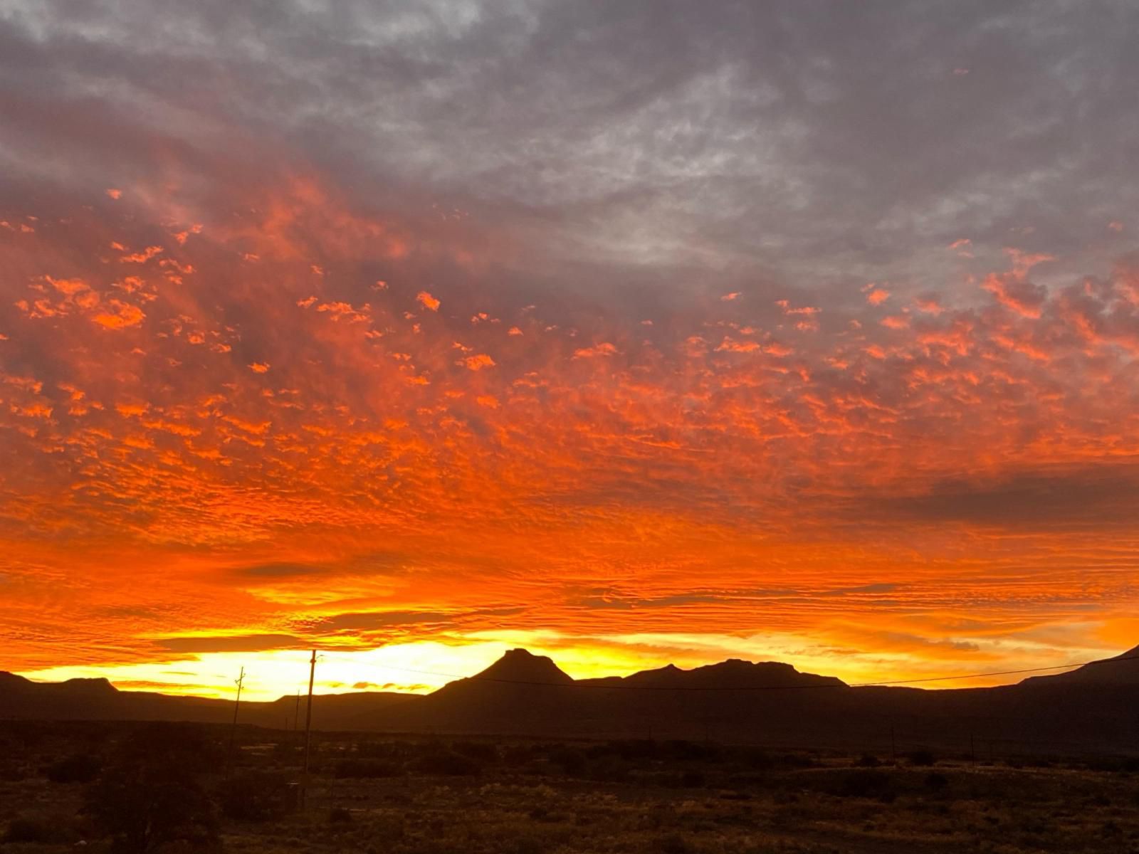 Cape Karoo Guesthouse Beaufort West Western Cape South Africa Sky, Nature, Sunset