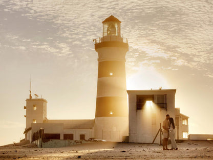 Cape Recife Lighthouse Villa, Sepia Tones, Beach, Nature, Sand, Building, Architecture, Lighthouse, Tower, Desert, Person