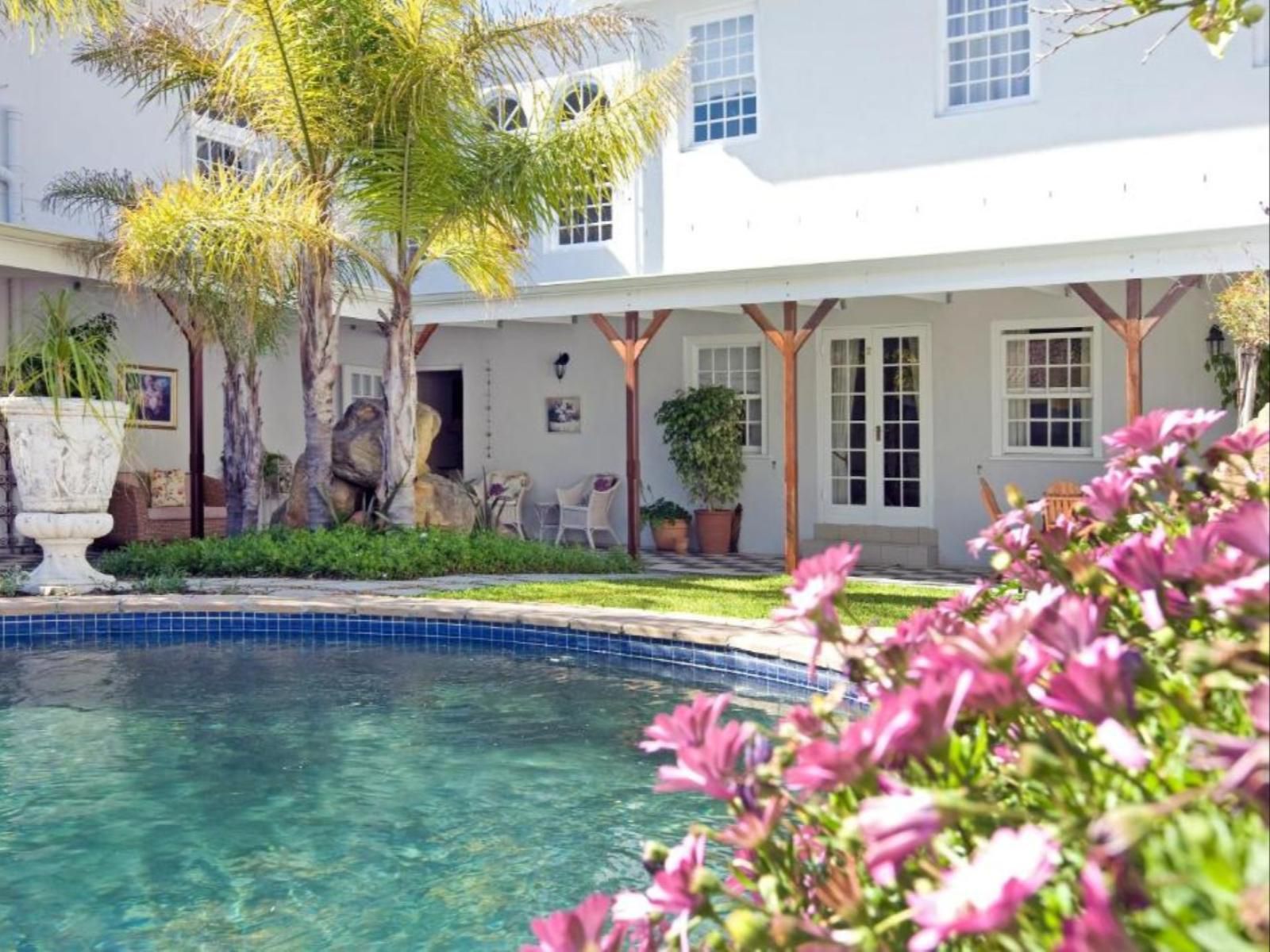 Capeblue Manor House Lakeside Cape Town Western Cape South Africa Complementary Colors, House, Building, Architecture, Palm Tree, Plant, Nature, Wood, Swimming Pool