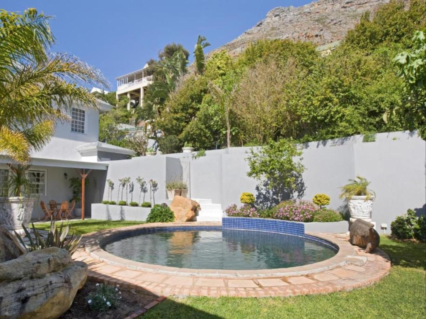 Capeblue Manor House Lakeside Cape Town Western Cape South Africa House, Building, Architecture, Palm Tree, Plant, Nature, Wood, Garden, Swimming Pool