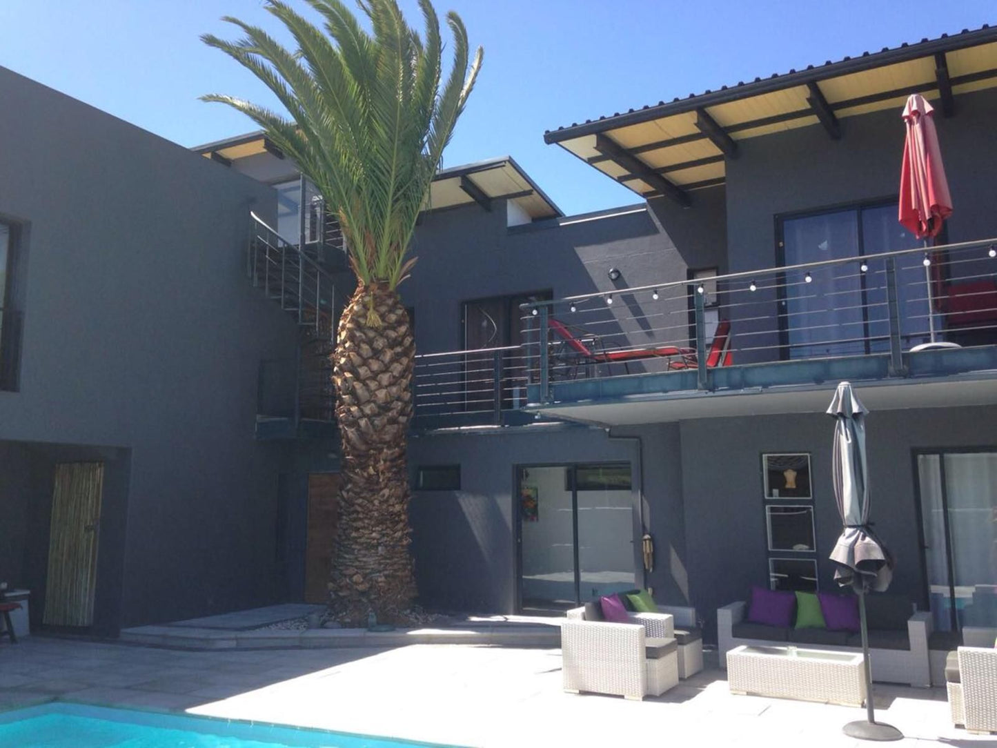 Capetown4U Guest House Milnerton Cape Town Western Cape South Africa House, Building, Architecture, Palm Tree, Plant, Nature, Wood, Swimming Pool