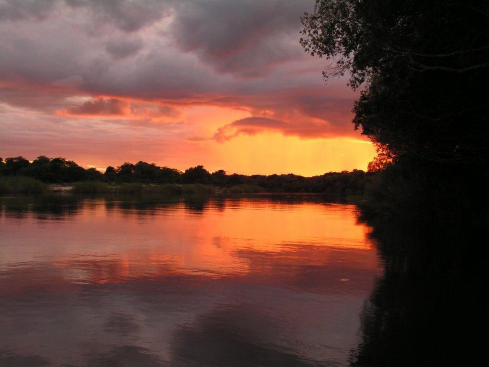 Caprivi Houseboat Safari Lodge, River, Nature, Waters, Sky, Sunset