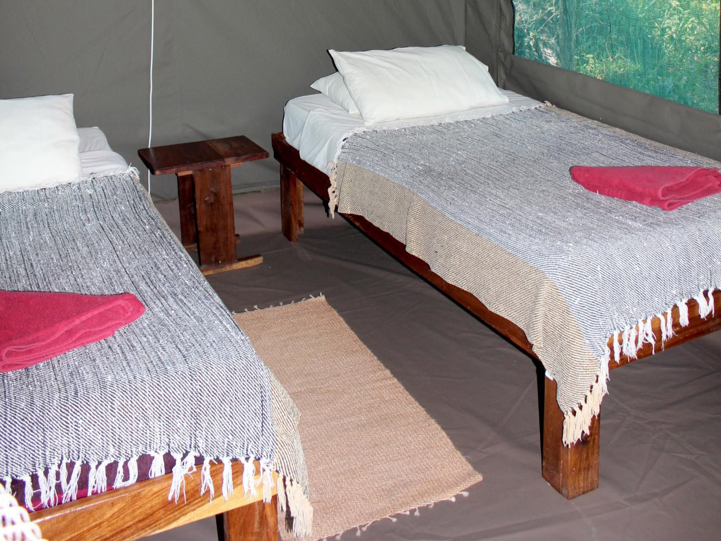 Caprivi Mutoya Lodge & Campsite, Room - Double, Tent, Architecture, Bedroom