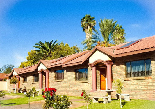 Casa Calida Guesthouse Keidebees Upington Northern Cape South Africa Complementary Colors, Colorful, House, Building, Architecture, Palm Tree, Plant, Nature, Wood