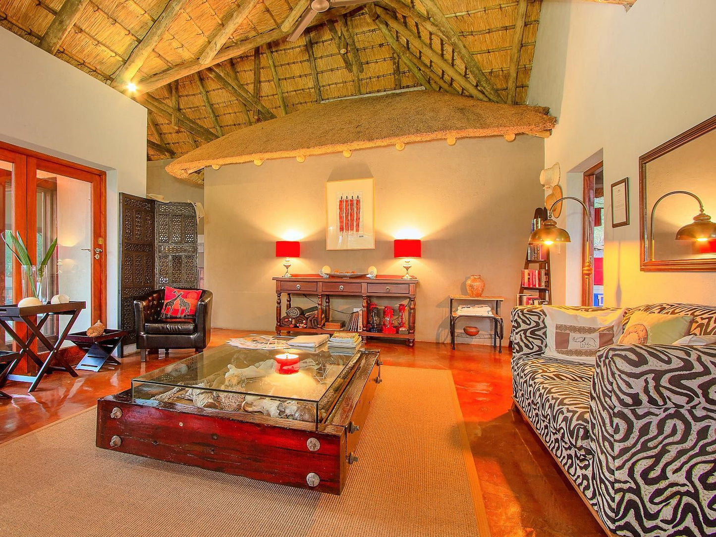 Casart Game Lodge, Colorful, Living Room