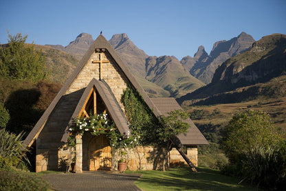 Cathedral Peak Hotel Cathedral Peak Kwazulu Natal South Africa Complementary Colors, Mountain, Nature, Church, Building, Architecture, Religion, Highland