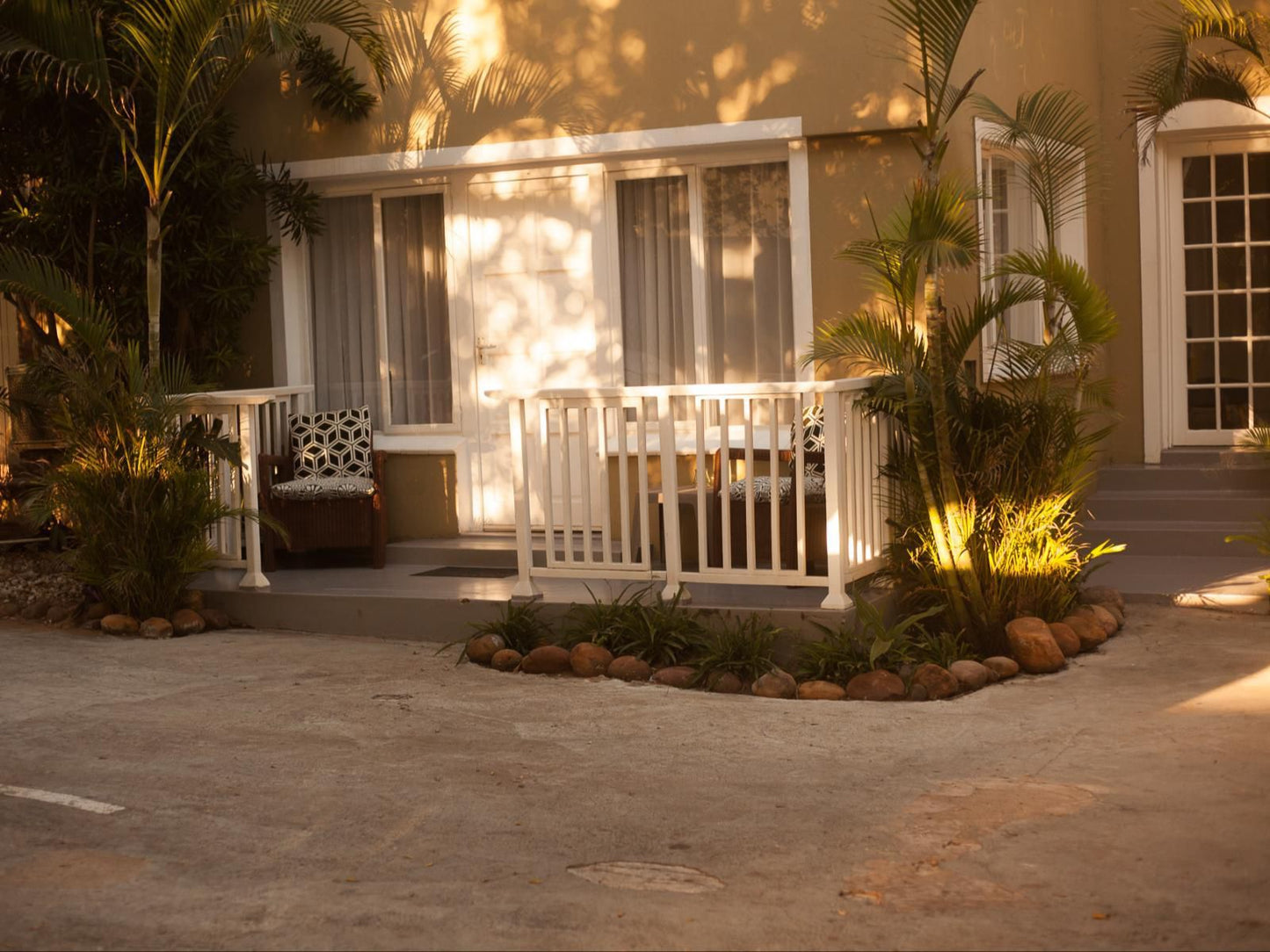 Caza Beach Guesthouse Umhlanga Rocks Umhlanga Kwazulu Natal South Africa Sepia Tones, Palm Tree, Plant, Nature, Wood, Garden