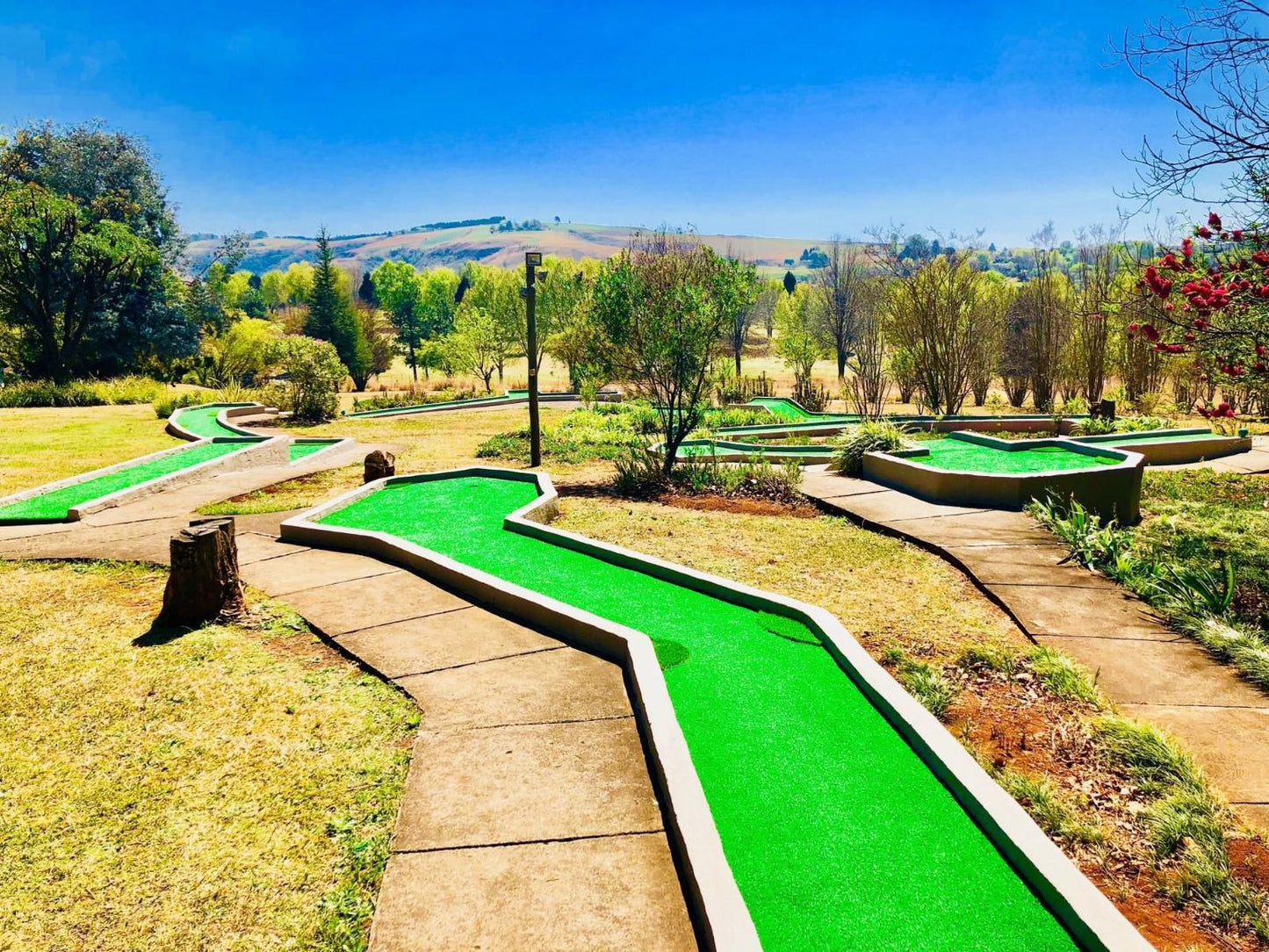 Champagne Valley Resort, Colorful, Garden, Nature, Plant, Golfing, Ball Game, Sport, Swimming Pool