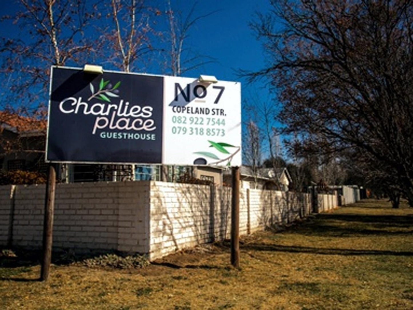 Charlie S Place Barkly East Eastern Cape South Africa Sign