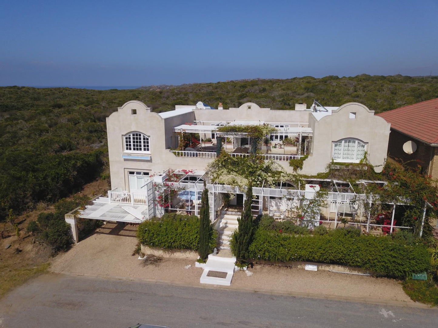 Mama Mia At Charlotte House Stilbaai Western Cape South Africa Complementary Colors, House, Building, Architecture, Palm Tree, Plant, Nature, Wood, Swimming Pool