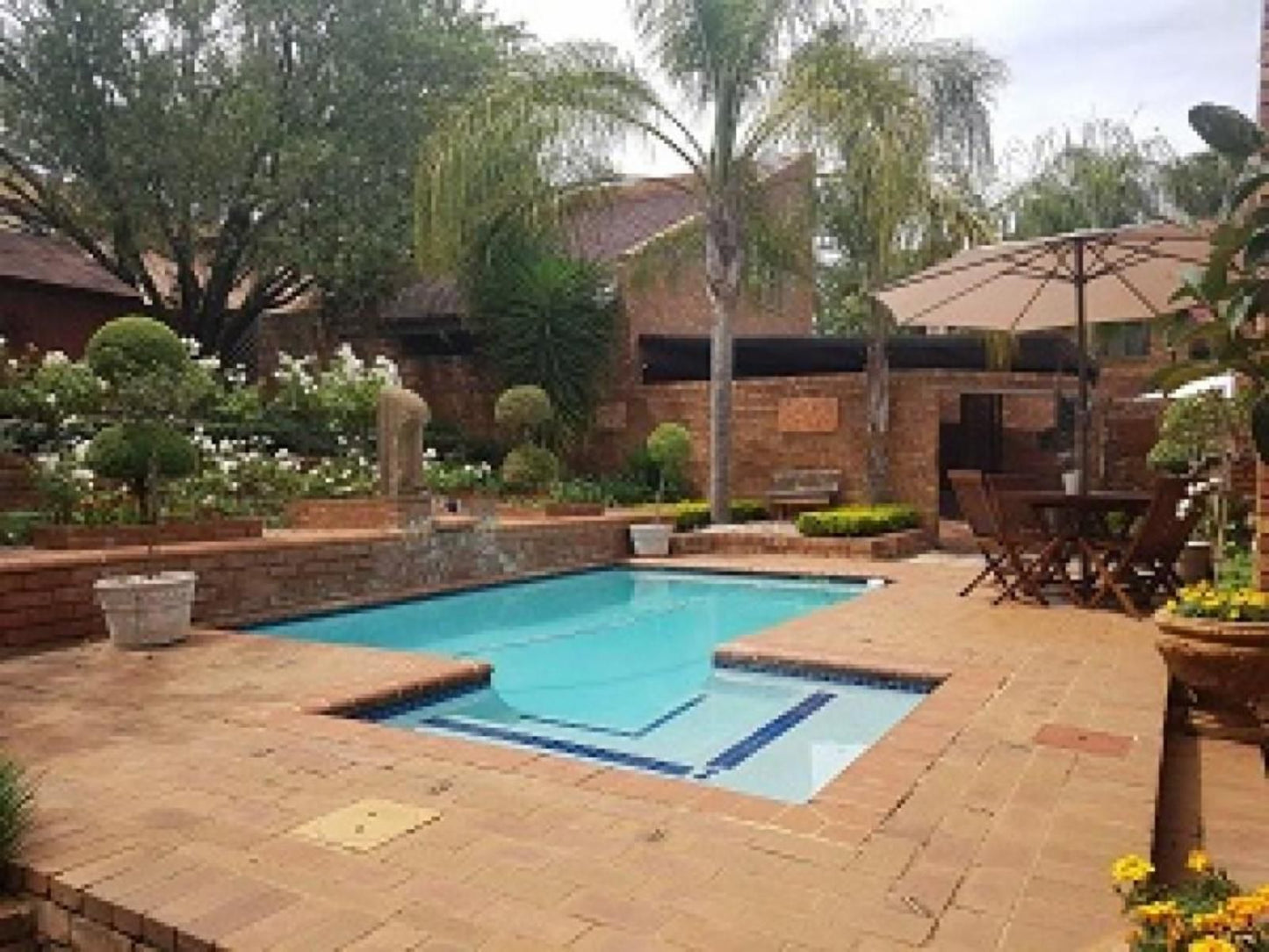 Chateau Vue Guesthouse Erasmuskloof Pretoria Tshwane Gauteng South Africa Palm Tree, Plant, Nature, Wood, Garden, Swimming Pool