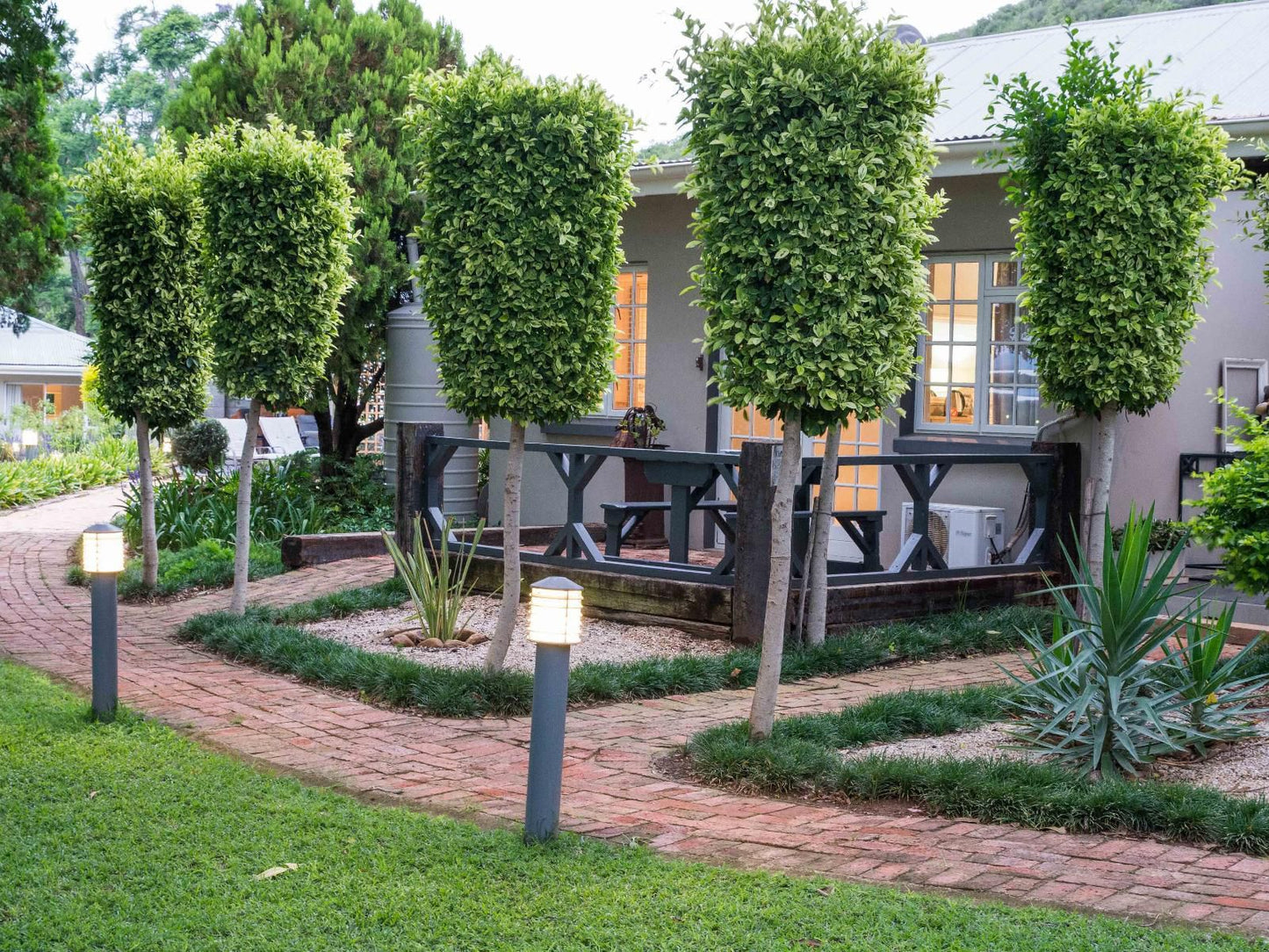 Chicane Bed And Breakfast Sunland Eastern Cape South Africa House, Building, Architecture, Palm Tree, Plant, Nature, Wood, Garden