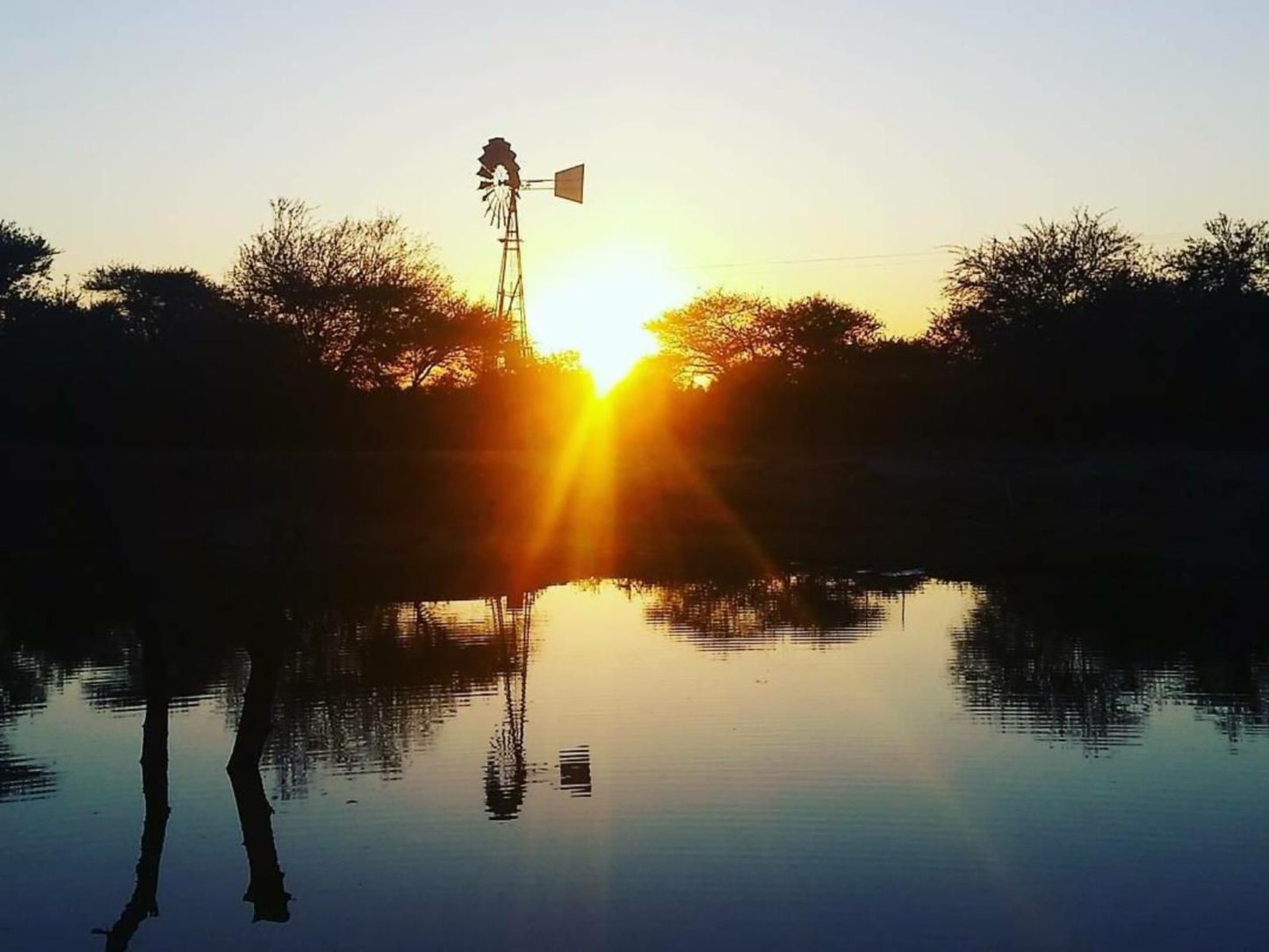 Chinaka Game Lodge, Sky, Nature, Sunset