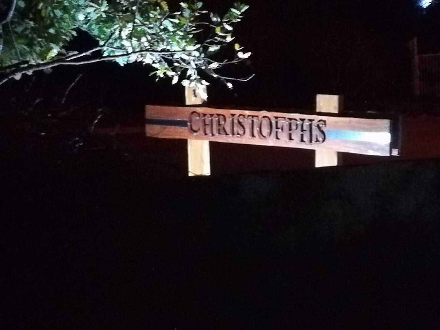 Christofphs Guesthouse Bonnievale Western Cape South Africa Sign, Text, Window, Architecture, Cemetery, Religion, Grave