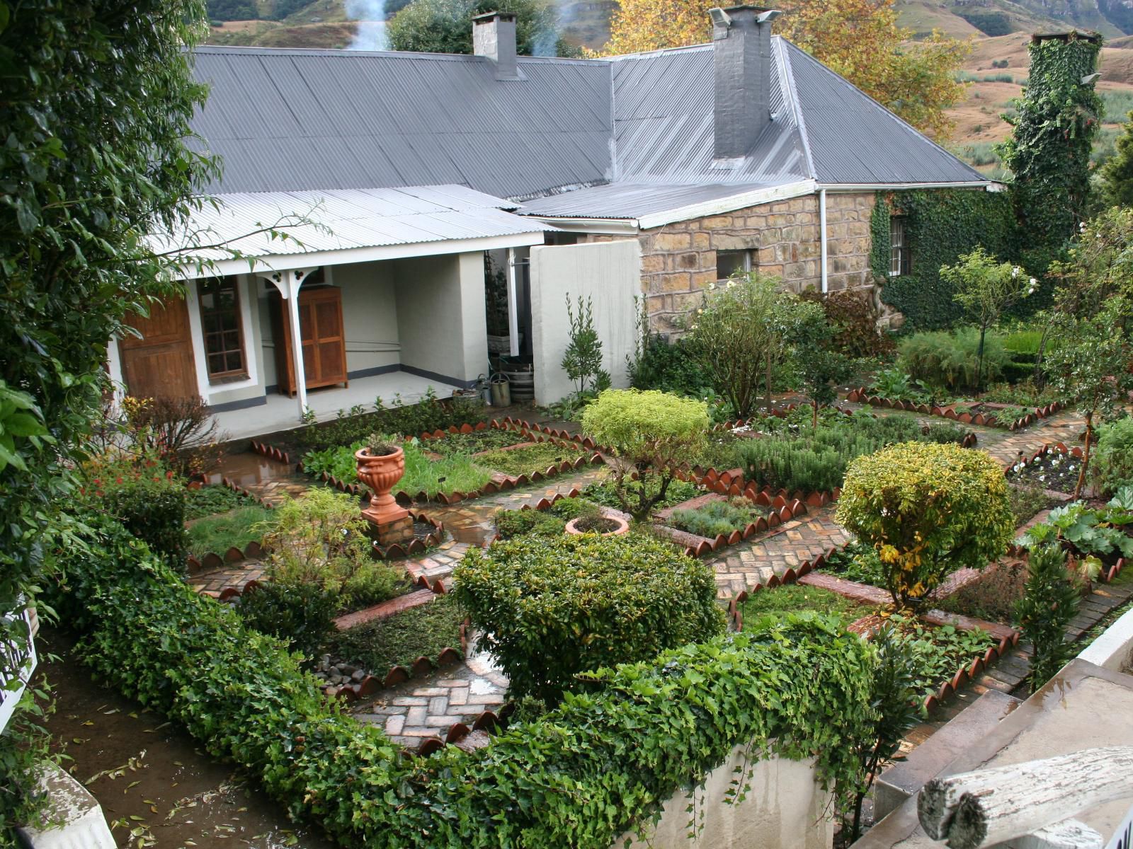 Cleopatra Mountain Farmhouse Central Drakensberg Kwazulu Natal South Africa House, Building, Architecture, Garden, Nature, Plant