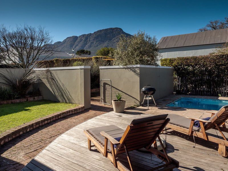 Cook S Cottage Franschhoek Western Cape South Africa Complementary Colors, Swimming Pool