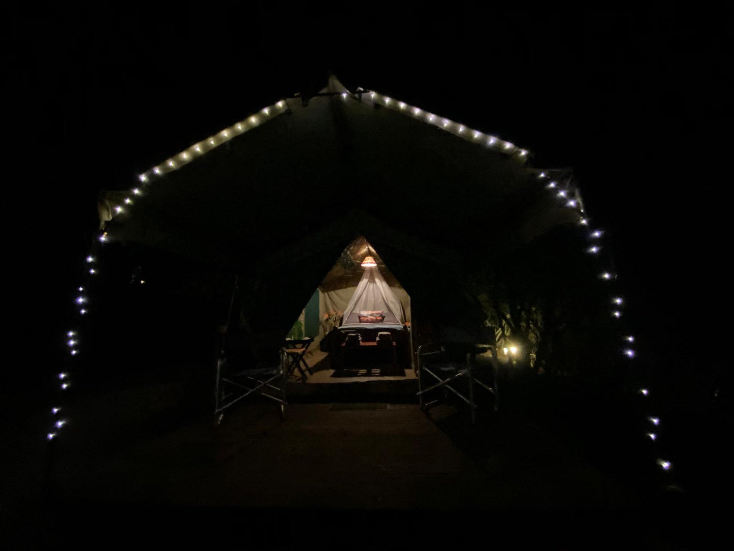 Tented Camp Double Bed @ Coombs View Reserve