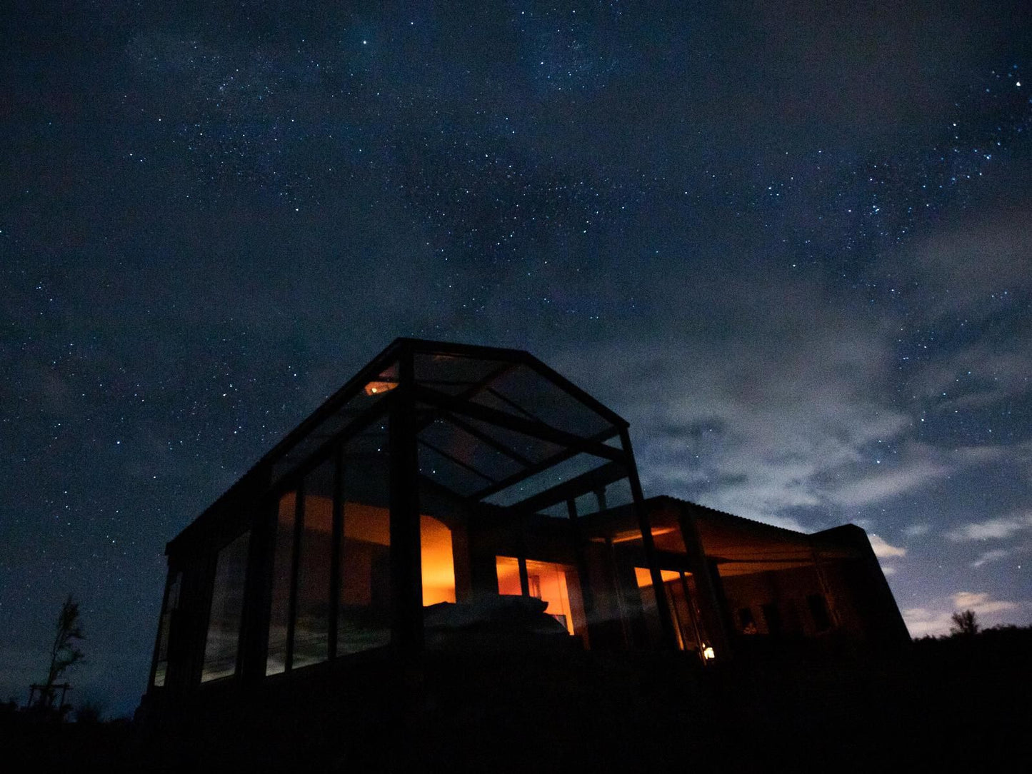 Copia Eco Cabins, Framing, Night Sky, Nature