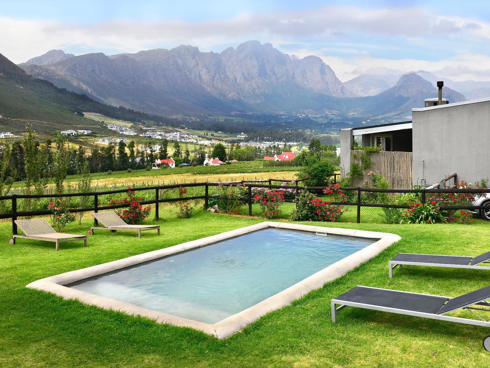 Courchevel Cottages Franschhoek Western Cape South Africa Complementary Colors, Mountain, Nature, Highland, Swimming Pool