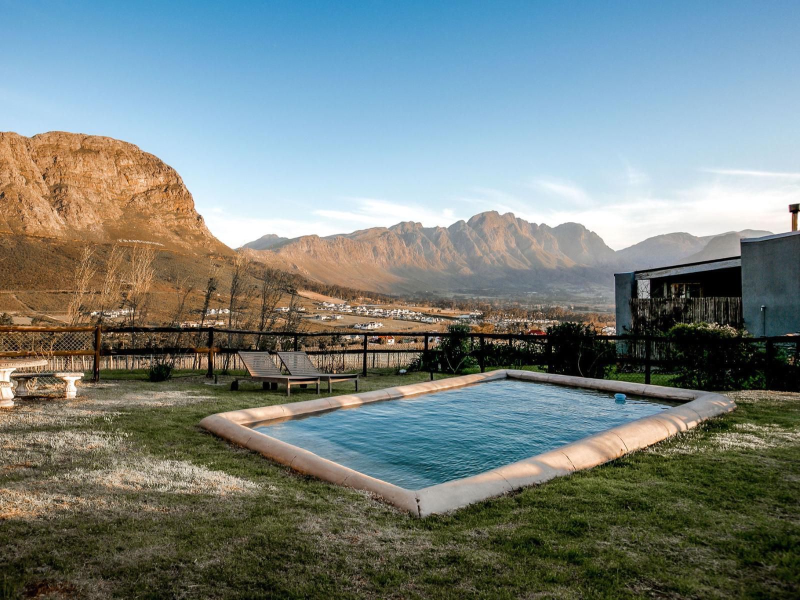 Courchevel Cottages Franschhoek Western Cape South Africa Complementary Colors, Mountain, Nature, Swimming Pool