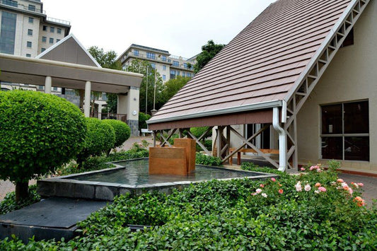 Courtyard Sandton Sandown Johannesburg Gauteng South Africa House, Building, Architecture, Garden, Nature, Plant